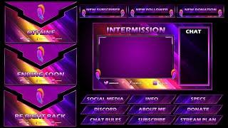 Top Twitch Overlay Design 101   Free Twitch Overlay Template