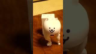 [THE BATTLE CATS] How MACHO LEG CAT Fights WALL CAT  #stopmotion