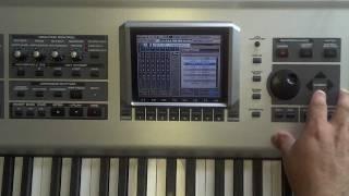 Roland Fantom X Basic Sequencing 1