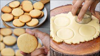 Osmania Biscuit Recipe | Hyderabad Famous Biscuits At Home | Perfect Teatime Cookies Recipe