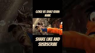 Goku Vs Shao Khan #mortalkombatgaming #games
