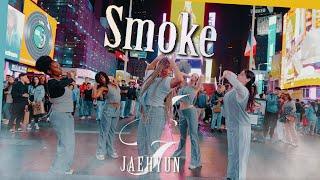 [K-POP IN PUBLIC NYC| TIMESQUARE] JAEHYUN (재현) - ‘SMOKE’ | F4MX DANCE COVER | JAEHYUN ENLISTMENT.