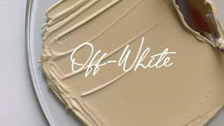 How to make Off White Colour | Paint Mixing Videos | Acrylic Colours | #shorts #art #trending