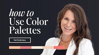 How to Apply a Color Palette to Your Showit Design – Tutorial