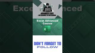 Advanced Excel Course for Job and Real World. #udemycouponcode2024