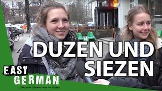 Duzen und Siezen | Easy German 133