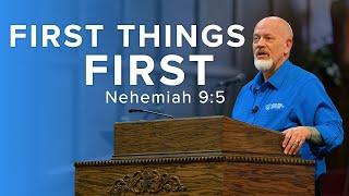 James White | First Things First
