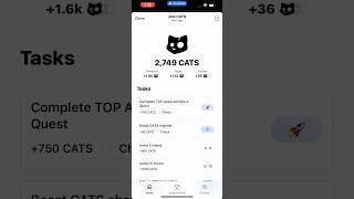 Cats telegram airdrop free