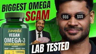 ZAVEDA VEGAN OMEGA-3 LAB TEST REPORT || WHAT A SCAM #fitness #health #review