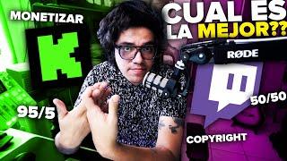  TWITCH VS KICK! CUAL ES LA MEJOR OPCION PARA HACER STREAM? | Noticias/Opinión | #nexusclips