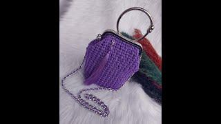 clic-clac purse, crochet bags, вязание сумки крючком ツ