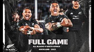 FULL GAME: All Blacks v South Africa (Mt Smart Stadium)