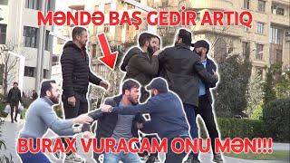 HEC KIM MENNEN ELNEN QOLNAN DANISA BILMEZ !(DAVA DUSDU) BAKIDA SOSYAL PRANK #prank #sosyal