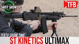 Best Light Machine Gun in the Universe: ST Engineering Ultimax Mark 8 [SHOT Show 2020]