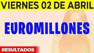 Resultado Euromillones del Viernes 2 de Abril del 2021