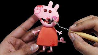 Making PEPPA PIG .EXE ️ Polymer Clay Tutorial