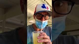 HOW DO I GET THE MARGARITA THROUGH THE MASK? #mask #margarita
