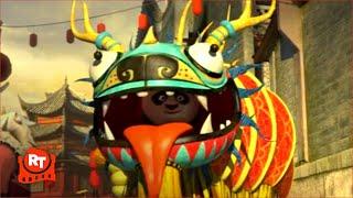 Kung Fu Panda 2 - Dragon Costume Fight Scene