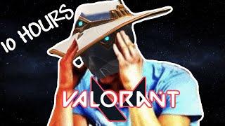 Playing VALORANT for 10 Hours NONSTOP