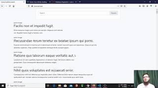 Laravel Vue JS Infinite loader | scroll loading | load data without page refresh #1