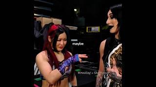 Rhea & iyo suddenly attack liv morgan & raquel #shorts #wwe