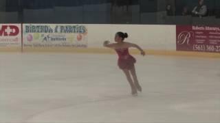 Jasmine Sthapit Palm Beach Ice Works Basic skills 2016