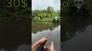 80$ bait 20$ combo #shorts #fishing #bassfishing #fishingvideo