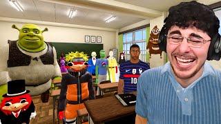 La rentrée de classe des golmons sur Vr Chat