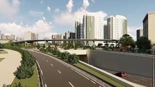 Конаев Рыскулов мост Шымкент