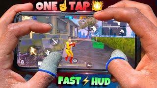 4 Finger Setting ️ Fast GlooWall ️ OneTap Custom Hud ️ Handcam Gameplay