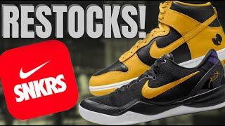 LIVE COP : KOBE 8 RESTOCKS & PSG JORDAN 1 LOW +TRAVIS SCOTT JORDAN 1 LOW MEDIUM OLIVE KITH RESULTS!