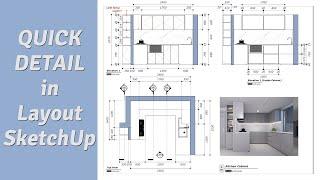 Layout SketchUp Lesson#05 Quick Detail in Layout SketchUp