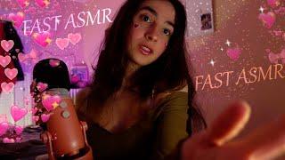 ASMR | Fast & Agressive Para DORMIR (Mouth sounds , Visuales,  mic pumping...)