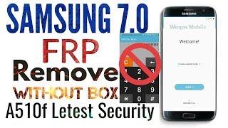 Samsung A510f 7.0 Frp bypass 1000% Working Solution Without Box | No Calculator by waqas mobile