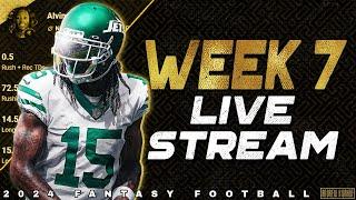 Week 7 Live Stream Q&A - 2024 Fantasy Football