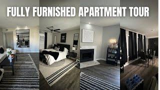 Fully Furnished Apartment Tour 2024 Modern, Minimal, & Luxury