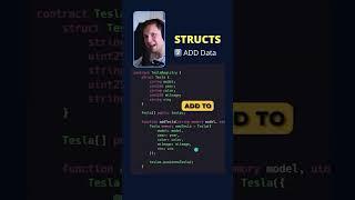 What are structs in Solidity?Probably one of the most important structure in the Solidity #shorts