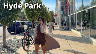 Fall in Chicago Hyde Park Walking Tour on Saturday | November 2, 2024 | 4k Video