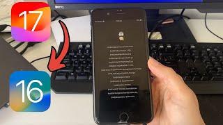 How to downgrade iOS 17 to 16 (NO PC)