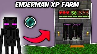 Einfache Enderman XP Farm! Minecraft Bedrock 1.21