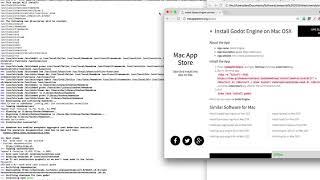 How to install Godot in iMAC