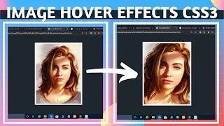 Zoom & Rotate Image on Hover Effects Animation in CSS3