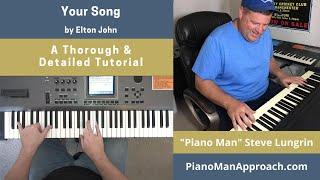 Your Song (Elton John), Free Tutorial!