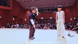 HYU-GA vs はる FINAL ちびっこバトル(U小学3年) ブラック三田ァ～番外編 vol.43 DANCE BATTLE