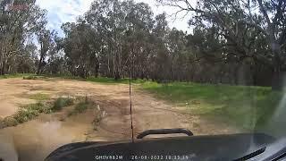 testing 4wd on np pajero