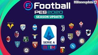 PES 2020 FULL Serie A TIM Stadium Pack