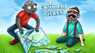 МЫ с @JoeSpeen ТАСКАЕМ СТЕКЛО 24 часа в игре Carry The Glass