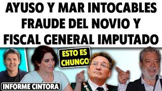 JUEGO SUCIO: BULOS DE RODRÍGUEZ, FRAUDE DEL NOVIO DE AYUSO, FISCAL GENERAL IMPUTADO. Cintora