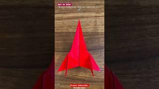 How To Make Easy Origami Super Airoplane️ #shortsfeed #youtubeshorts #viralvideo #diy #tutorial