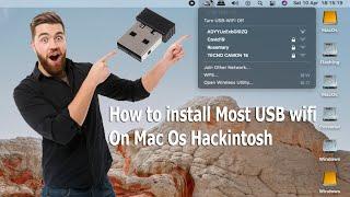 Fix USB wifi For Mac and Hackintosh